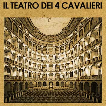 Pavia, Restauro Teatro dei 4 Cavalieri (A. Galli Bibiena, 1771/73)
