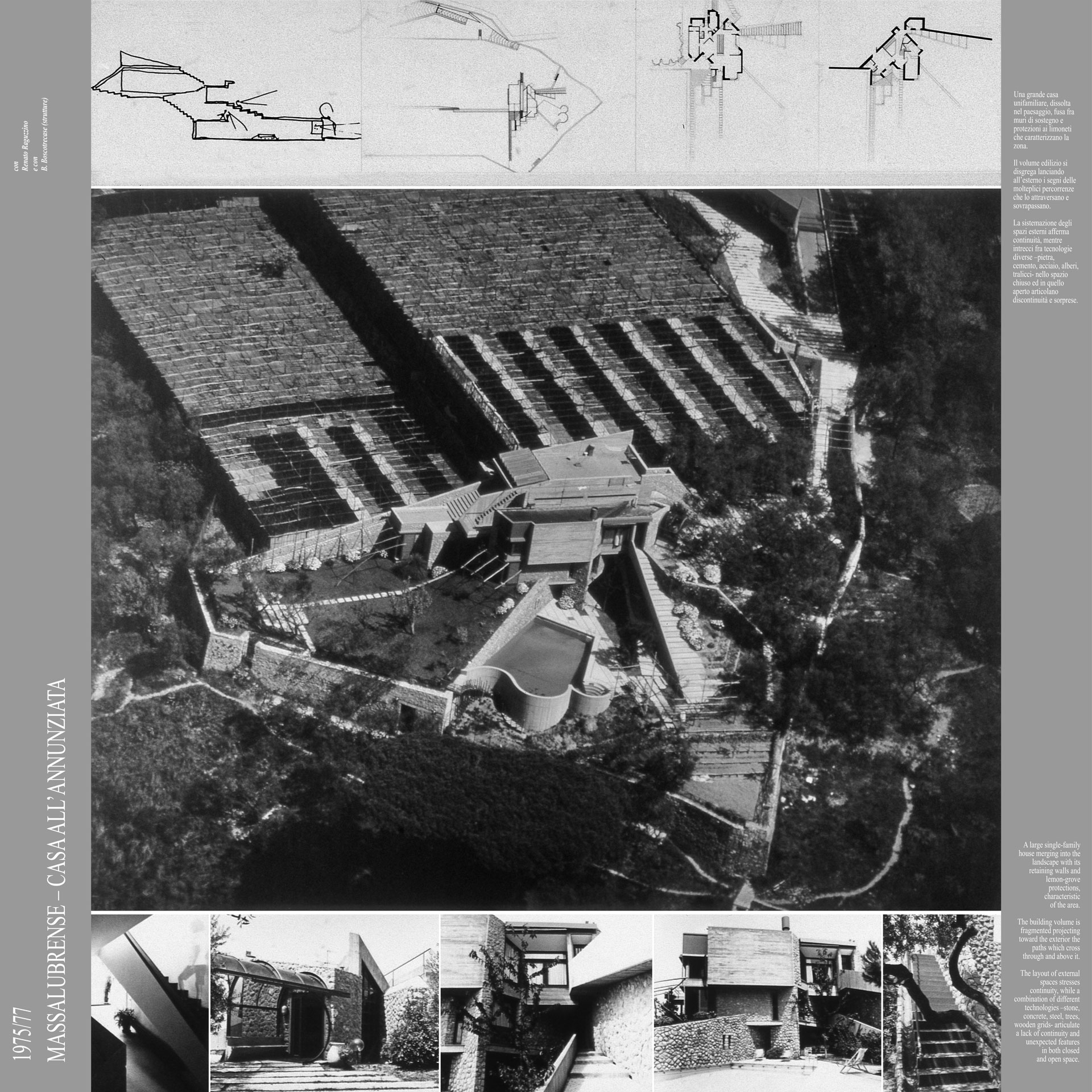 AMBIGUITA’ DELLA FORMA / architettura e dimensione urbana – Massalubrense – Casa all’Annunziata