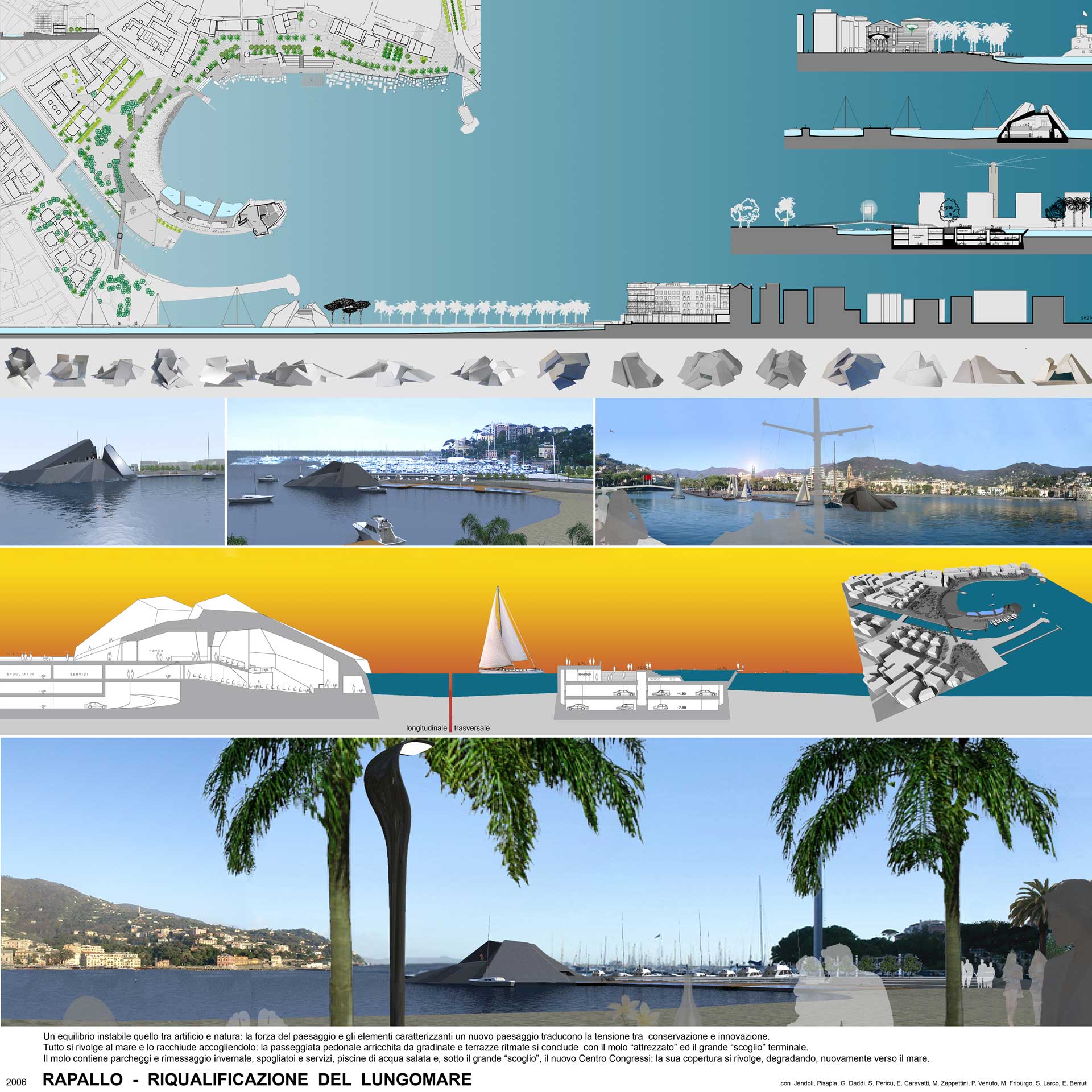 AMBIGUITA’ DELLA FORMA / architettura e dimensione urbana – Rapallo – Riqualificazione del lungomare