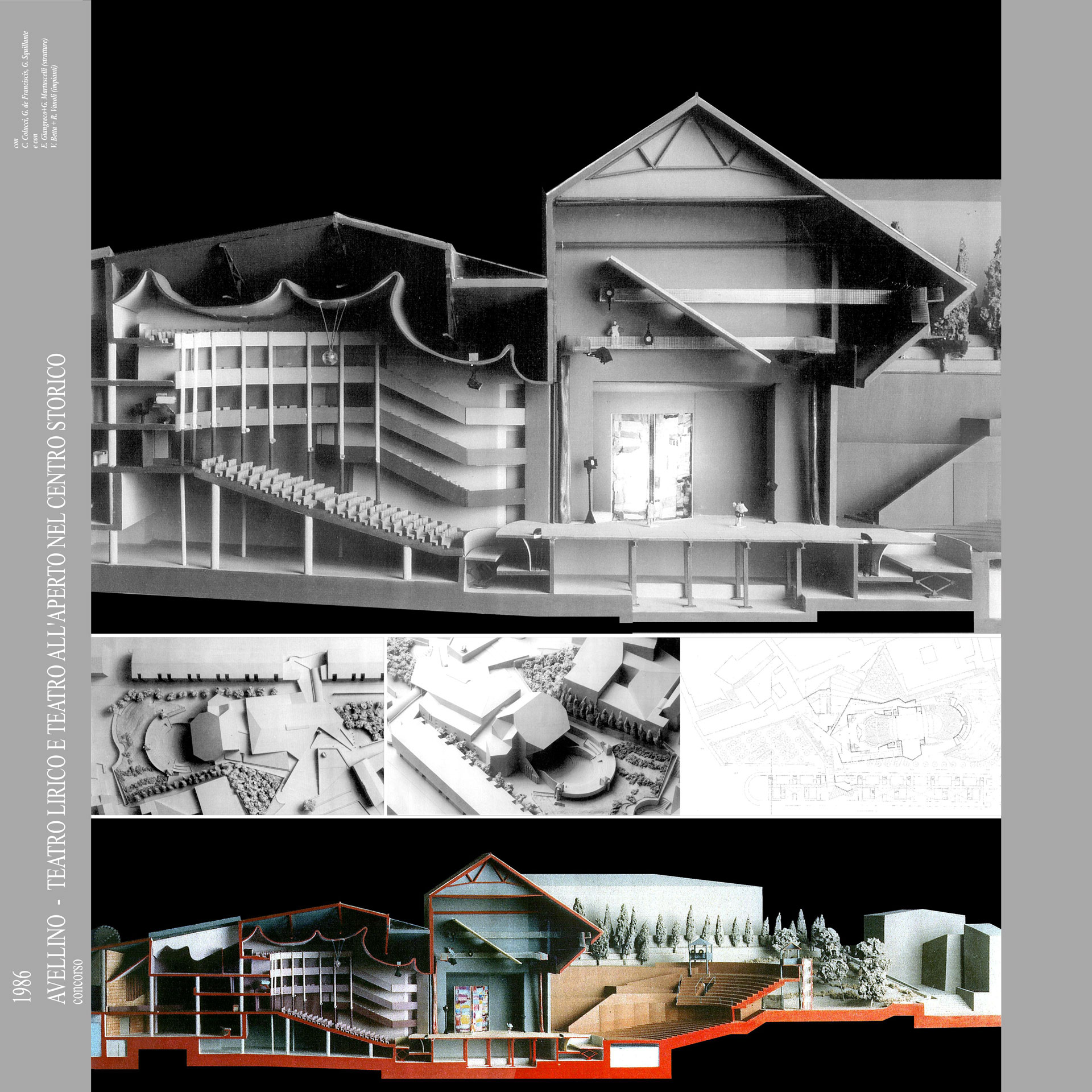 AMBIGUITA’ DELLA FORMA / architettura e dimensione urbana – Avellino, Teatro lirico e Teatro all’aperto nel centro storico