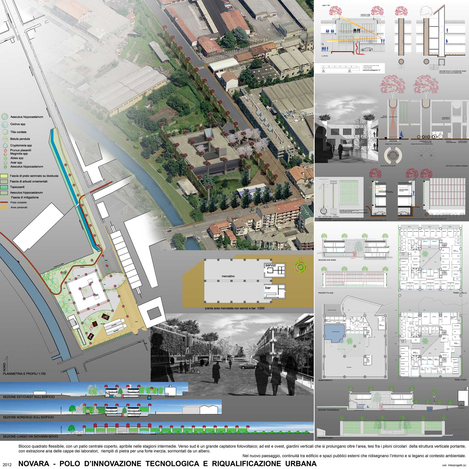 Novara, Polo d’innovazione tecnologica e riqualificazione urbana