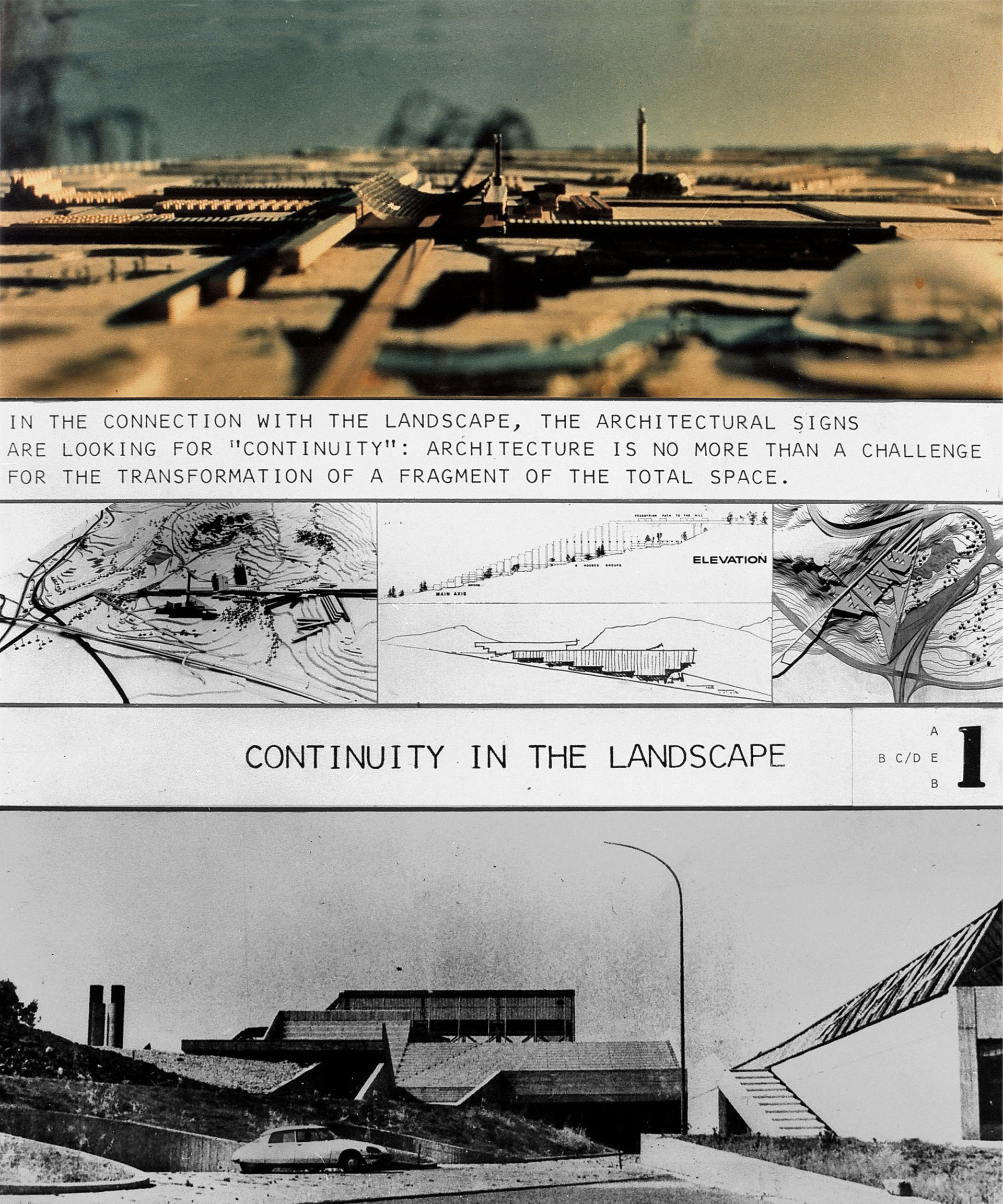Mostra “Image and works: open proposal for Architects”, Centro de Arte y Comunicaciòn – CAYC – Continuity in the landscape