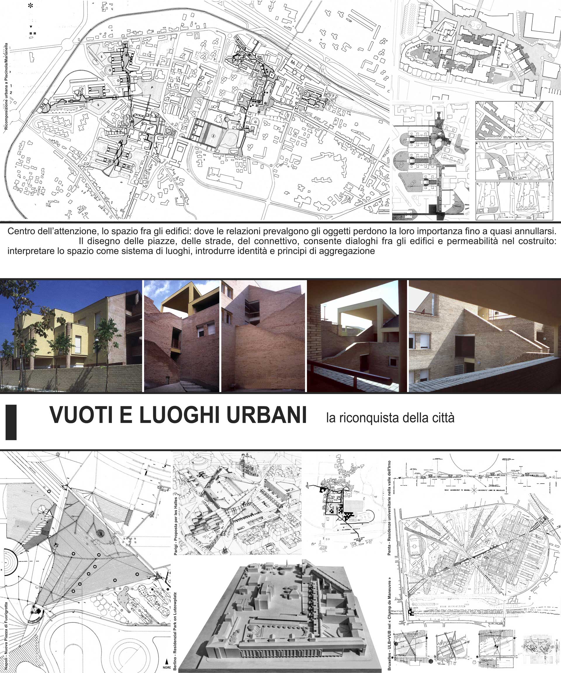 Mostra Pica Ciamarra Associati – Architettura per i luoghi – Vuoti e luoghi urbani