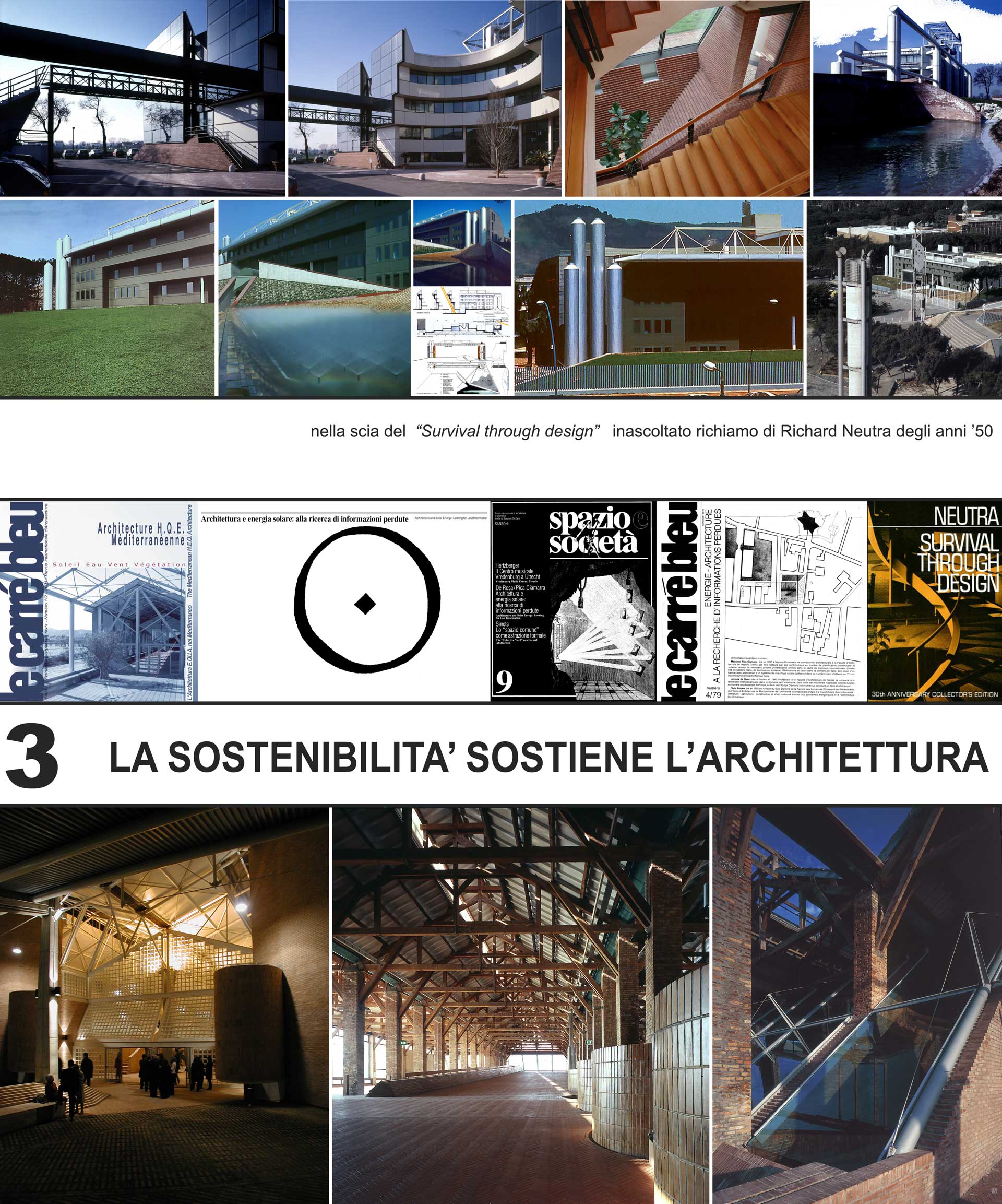 Fuori/dentro l’Università – La sostenibilità sostiene l’architettura