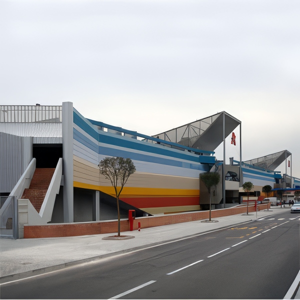 Napoli, Centro commerciale in via Argine