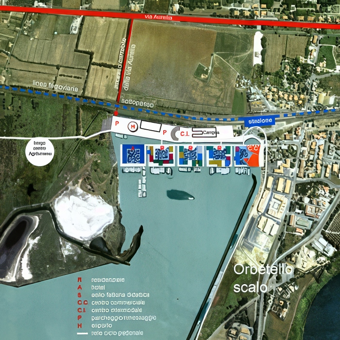Orbetello, Masterplan area Ex-Sitoco