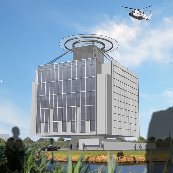 Baghdad – Six levels high residential and office building