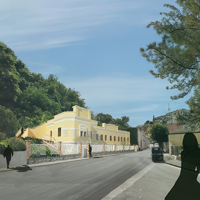 Casamicciola   Ristrutturazione in Piazza Bagni Terme del Gurgitello