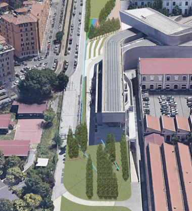 Roma-Fondazione MAXXI-Edificio multifunzionale e spazi pubblici